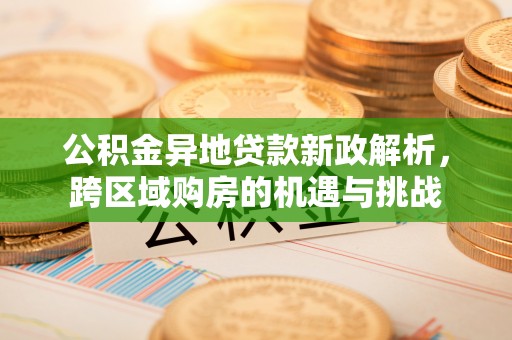 达仁公积金异地贷款新政解析，跨区域购房的机遇与挑战