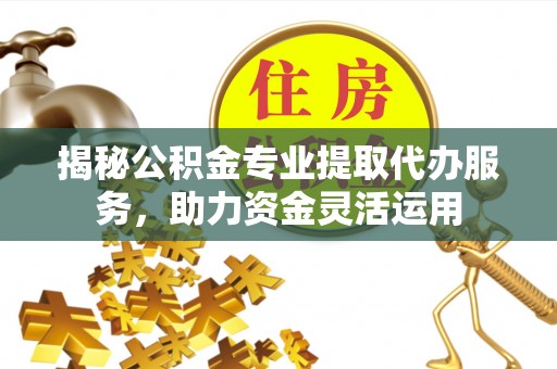达仁揭秘公积金专业提取代办服务，助力资金灵活运用