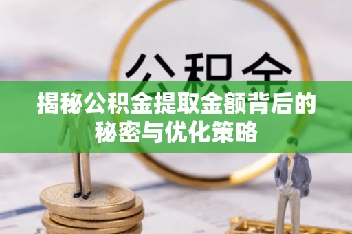 达仁揭秘公积金提取金额背后的秘密与优化策略
