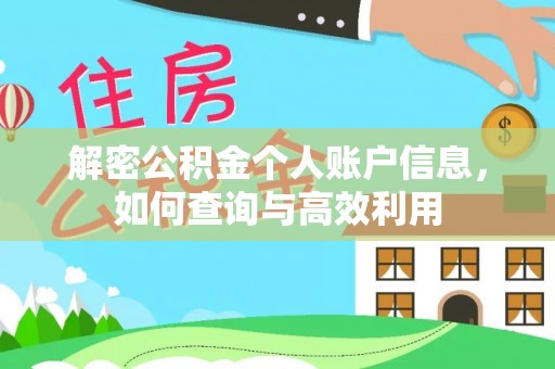 达仁解密公积金个人账户信息，如何查询与高效利用