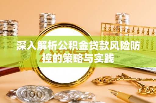 达仁深入解析公积金贷款风险防控的策略与实践