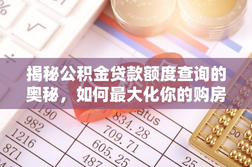 达仁揭秘公积金贷款额度查询的奥秘，如何最大化你的购房资金