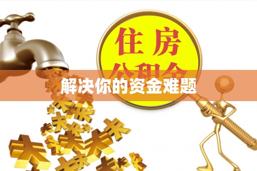 达仁解决你的资金难题