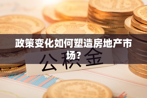 达仁政策变化如何塑造房地产市场？