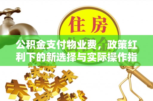 达仁公积金支付物业费，政策红利下的新选择与实际操作指南