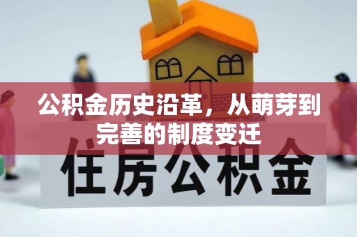 达仁公积金历史沿革，从萌芽到完善的制度变迁