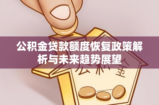 达仁公积金贷款额度恢复政策解析与未来趋势展望