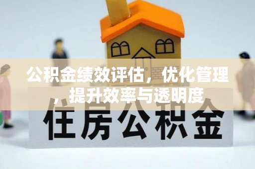 达仁公积金绩效评估，优化管理，提升效率与透明度