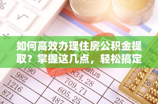 达仁如何高效办理住房公积金提取？掌握这几点，轻松搞定！