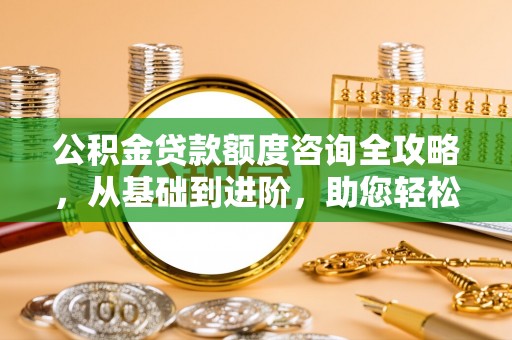 达仁公积金贷款额度咨询全攻略，从基础到进阶，助您轻松掌握关键要点