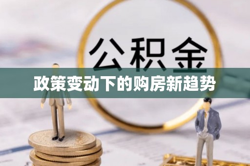 达仁政策变动下的购房新趋势