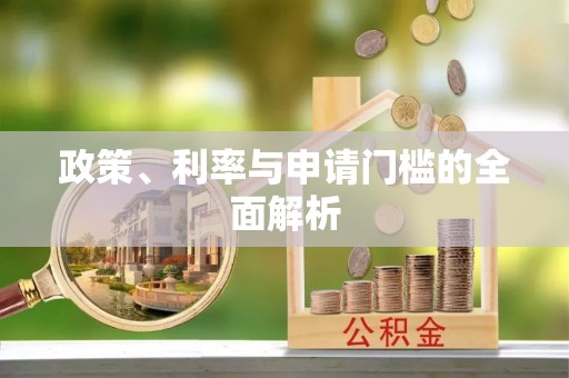 达仁政策、利率与申请门槛的全面解析