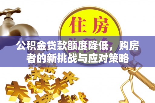 达仁公积金贷款额度降低，购房者的新挑战与应对策略
