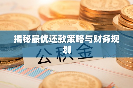 达仁揭秘最优还款策略与财务规划