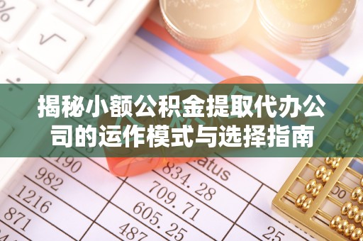 达仁揭秘小额公积金提取代办公司的运作模式与选择指南