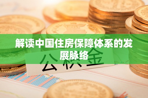 达仁解读中国住房保障体系的发展脉络