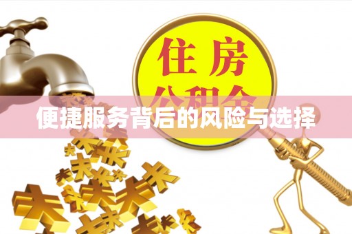 达仁便捷服务背后的风险与选择