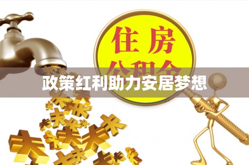 达仁政策红利助力安居梦想