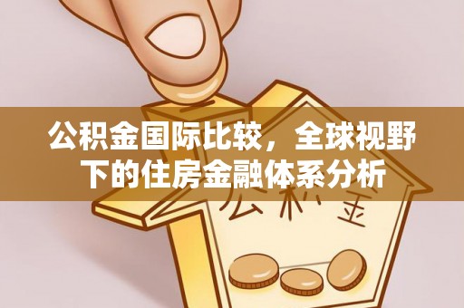 达仁公积金国际比较，全球视野下的住房金融体系分析